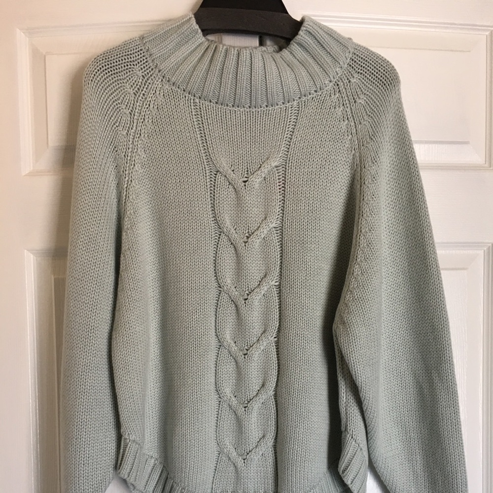 Nanette Lepore Boyfriend Chunky Knit 🧶 Sweater.